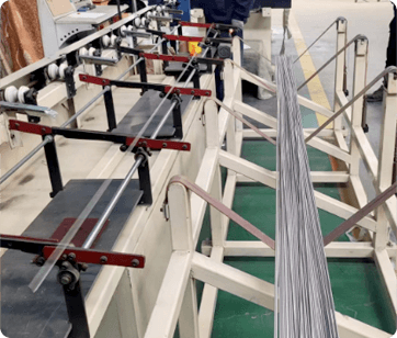 Diameter Testing of Titanium Bar