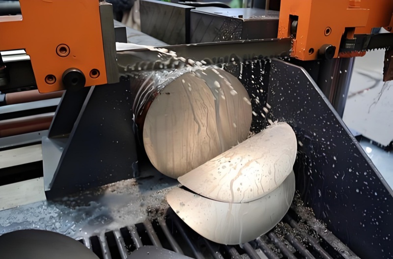 Titanium and titanium alloy sawing characteristics and description